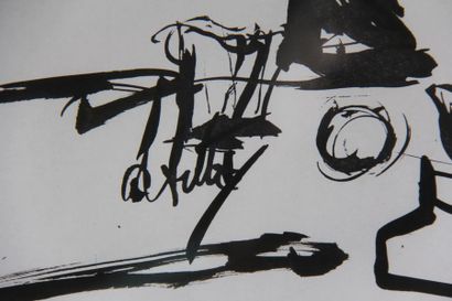 Henry Maurice d'ANTY (1910-1998)
Don Quichotte
Lavis...