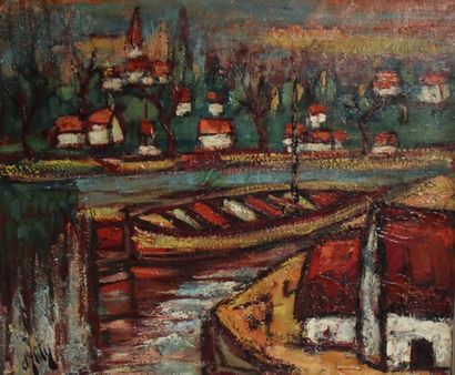 Henry Maurice d'ANTY (1910-1998)
Le barrage...