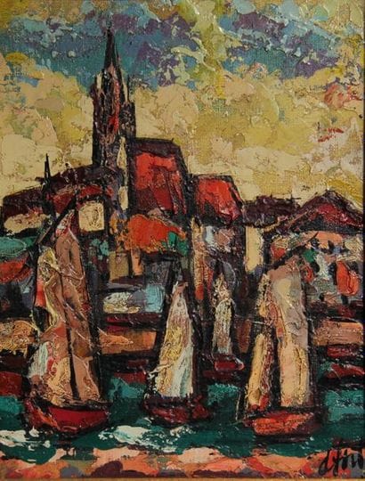 Henry Maurice d'ANTY (1910-1998)
Village...