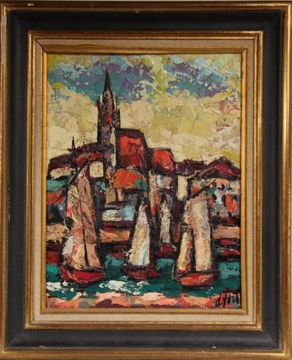 Henry Maurice d'ANTY (1910-1998)
Village...