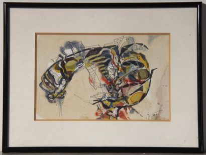 PLYRES
Composition 
Plume, encre de Chine...