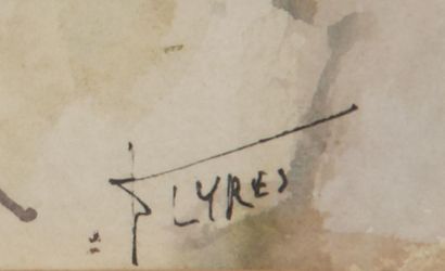 PLYRES
Composition 
Plume, encre de Chine...
