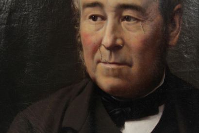François BATUT (act.1861-1887)
Portrait d'homme
Huile...