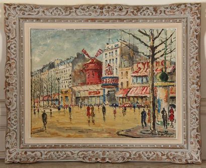 Robert LE BERGER (1905-1972)
Montmartre :...