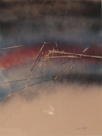 Julius BALTAZAR (1949-)
Sans titre
Aquarelle...