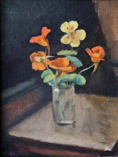 Maurice ASSELIN (1882-1947)
Pensées capucines
Huile...