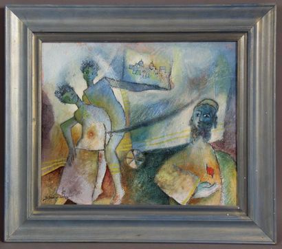 Yoel BENHARROUCHE (1961-)
Proximité
Huile...