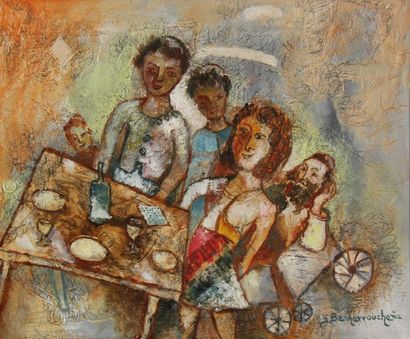 Yoel BENHARROUCHE (1961-)
La table de la...