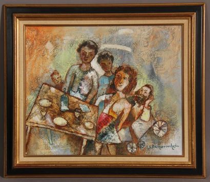 Yoel BENHARROUCHE (1961-)
La table de la...