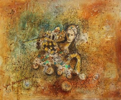 Yoel BENHARROUCHE (1961-)
Tourbillon d'amour
Huile...