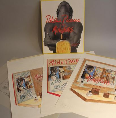 MINOTAURE de Paloma Picasso
Trois dessins...