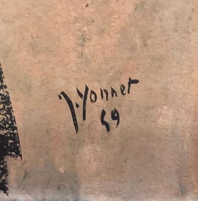 *Ecole moderne
Femme à l'enfant
Huile sur...