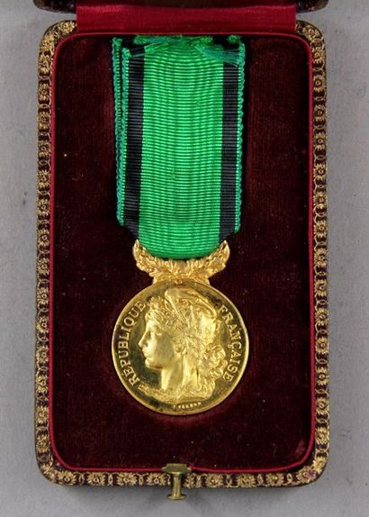 *Médaille d'or 18k de la Société Nationale...