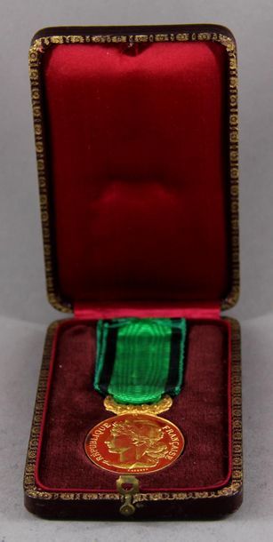 *Médaille d'or 18k de la Société Nationale...
