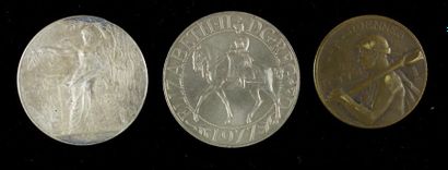 Lot :
- Pièce commémorative en argent du...