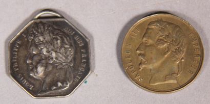 Lot :
Jeton de notaire en argent de l'arrondissement...