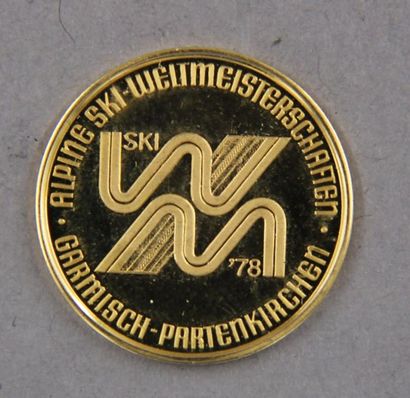 Médaille en vermeil pour les jeux olympiques...