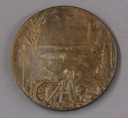 Georges LEMAIRE (1853-1914)
Médaille en bronze...