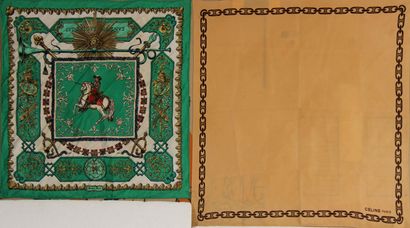 *HERMES et CELINE

Lot de deux pochettes,...