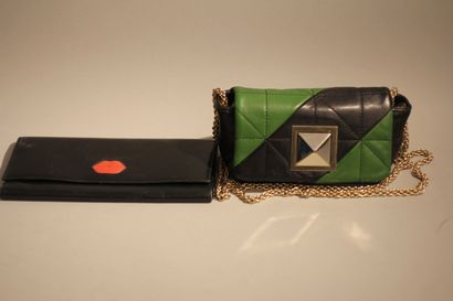 SONYA RYKIEL

- pochette du soir en cuir...