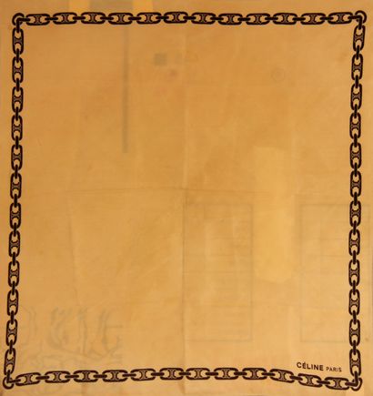 *HERMES et CELINE

Lot de deux pochettes,...
