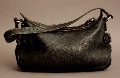 LANCEL

Sac en cuir grainé marron à fermeture...
