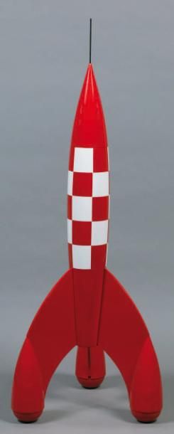 HERGÉ
TINTIN Aroutcheff Objectif Lune-Fusée...