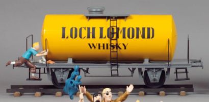 HERGÉ
TINTIN Aroutcheff L'Ile Noire-Le Wagon...