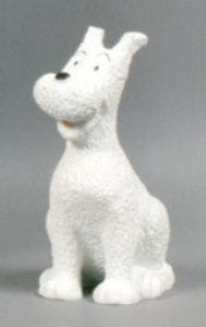 HERGÉ
TINTIN Leblon-Delienne 48 Milou assis...