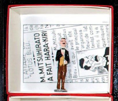 HERGÉ
TINTIN Pixi 4404 Le Lotus bleu- Mitsuhirato...