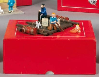 HERGÉ
TINTIN Pixi 4565 Coke en stock-Le radeau...