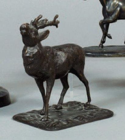 Anonyme, XXème siècle
Cerf bramant Epreuve...