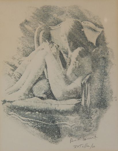 Quatre lithographies :

- TREMOIS

Couple

EA...