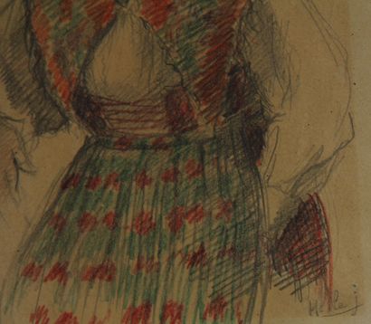 J. HELLE

Femme en costume

Mine de plomb...