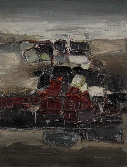 Jean GIREL

Composition abstraite

Huile...