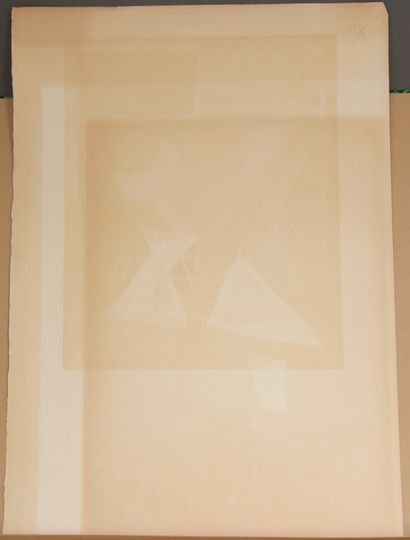 Jacques VILLON (1875-1963)

Composition cubiste

Lithographie...