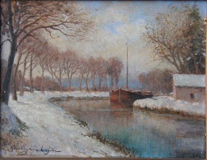 Jean KEULEYAN-LAFON (1886-1973)

Péniche...