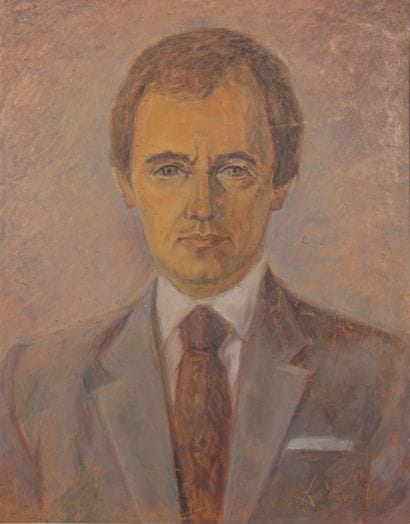 - Ecole contemporaine

Portrait d'homme

Huile...