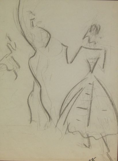Charles KIFFER (1902-1992)

- La danse

-...