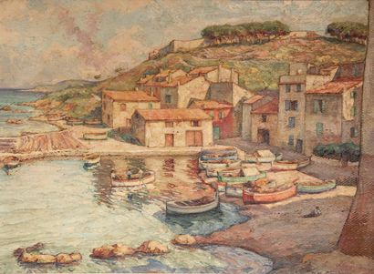 Paul Marcel CHABRIER (XXème s.)

Vue de port

Huile...