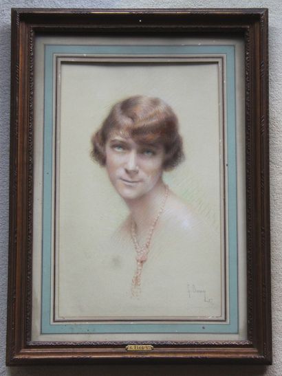 Gaston BOUY (1866-1943)

Portrait de femme

Pastel...