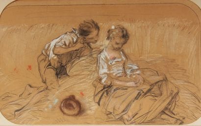Charles Etienne LEGUAY (1742-1846), attribué...