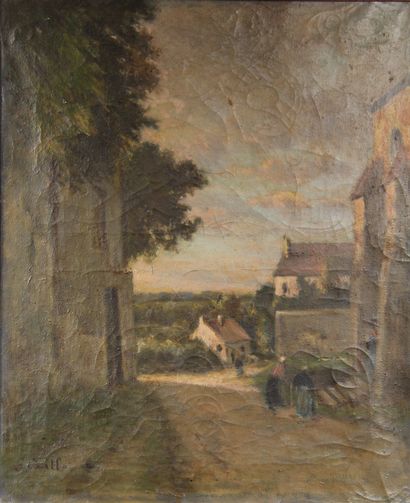 *Eugène BATLO

L'église de Montevrain

Huile...