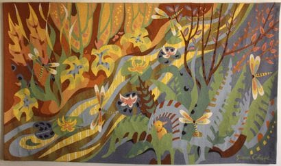 Simon CHAYE (1930-)

Ombre bleue

Tapisserie...