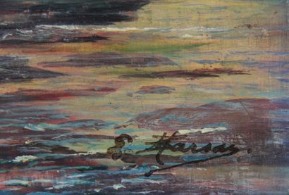 Edouard MARSAL (1845-1929)

Bord de mer

Huile...