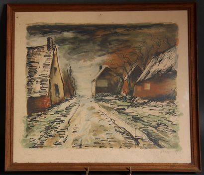 Maurice de VLAMINCK (1876-1958)

Village...