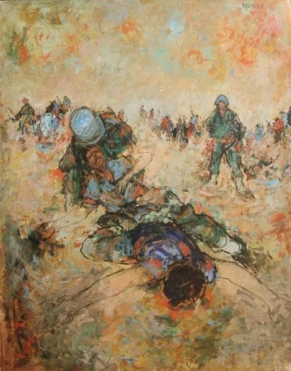 Joseph RAUMANN (1908-1999)

Champs de bataille

Huile...