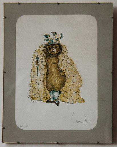 Léonor FINI (1907-1996)

-Les chats

Lithographie...