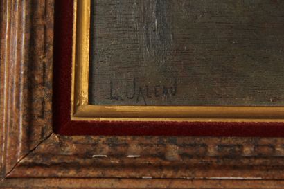 *L. JALEAU

Bord de rivière

Huile sur panneau...