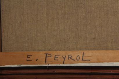 Eric PEYROL (XXème siècle)

Le marécage

Huile...